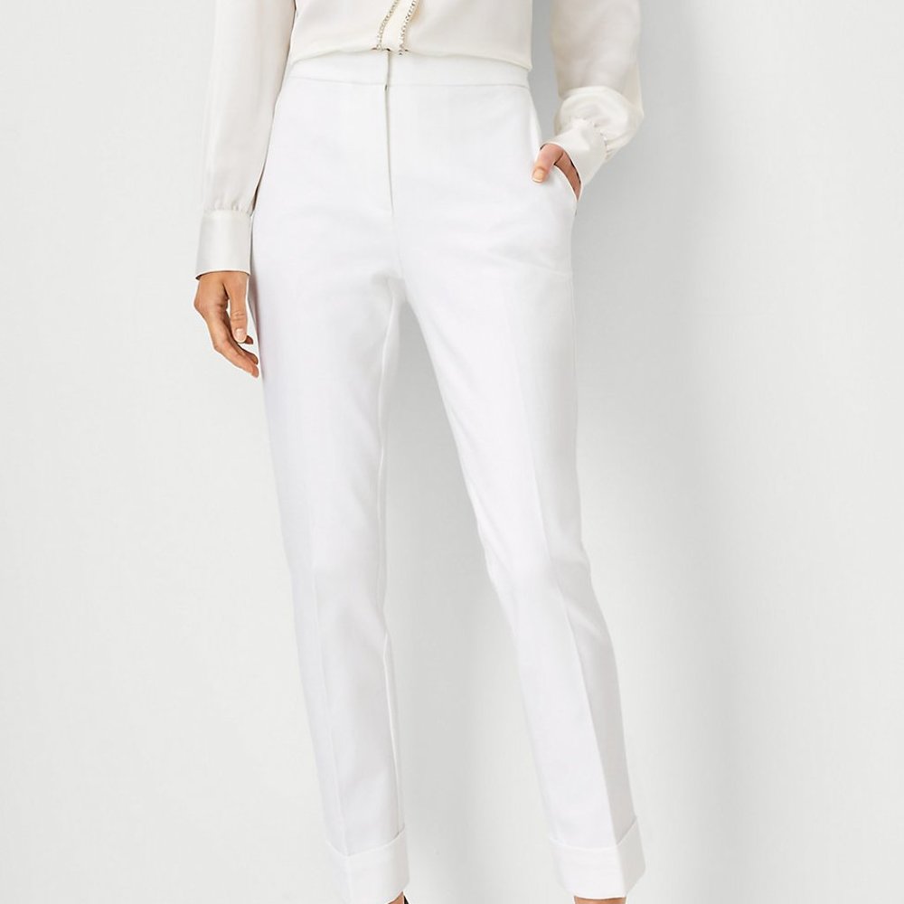 Ann Taylor- The High Rise Eva Ankle Pant- NWT